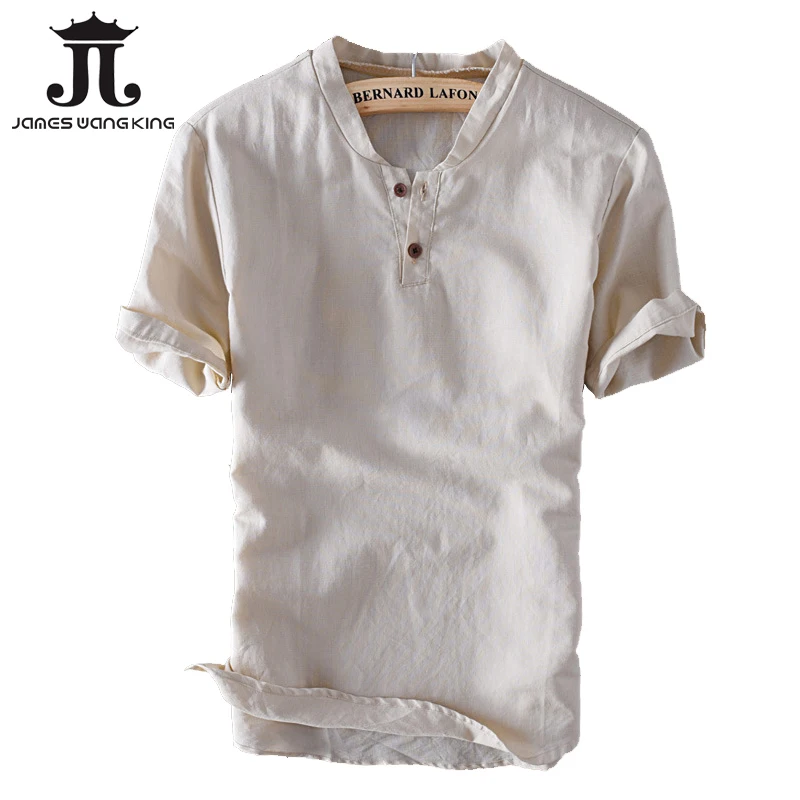 New 2018 Men shirt Breathable solid linen shirts shorts sleeve Retro Chinese style camisa shirt masculina chemise homme
New 2018 Men shirt Breathable solid linen shirts shorts sleeve Retro Chinese style camisa shirt masculina chemise homme