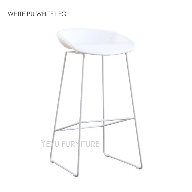 WHITE PU WHITE LEG