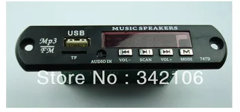 Free Shipping! 1pcs 2 * 3W with amplifier audio decoding SD card Amplifier MP3 decoder board sensor
Free Shipping! 1pcs 2 * 3W with amplifier audio decoding SD card Amplifier MP3 decoder board sensor