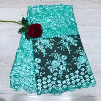 Best Quality Nigerian French Mesh Tulle Lace Fabric With Stone High Quality African Bridal Lace Fabric For Party Dress
Best Quality Nigerian French Mesh Tulle Lace Fabric With Stone High Quality African Bridal Lace Fabric For Party Dress