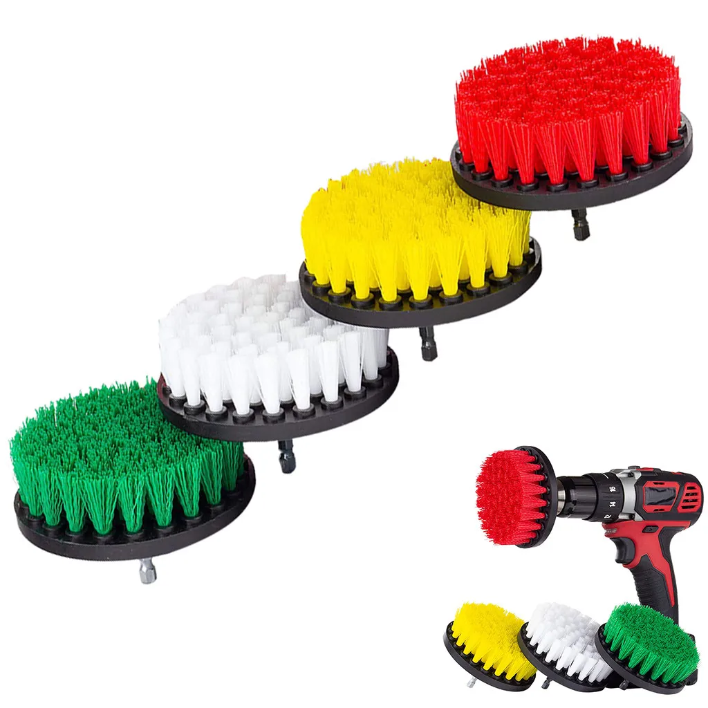 4Pcs Grout Power Scrubber Cleaning Brush Tub Cleaner Combo Tool Kit Cleaning Brush for Electric Drill
4Pcs Grout Power Scrubber Cleaning Brush Tub Cleaner Combo Tool Kit Cleaning Brush for Electric Drill