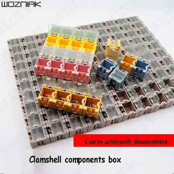 Wozniak Electronic Case Kit Component Container Storage Boxes Automatically Pops Up Patch Box Repair Tool Free shipping
Wozniak Electronic Case Kit Component Container Storage Boxes Automatically Pops Up Patch Box Repair Tool Free shipping