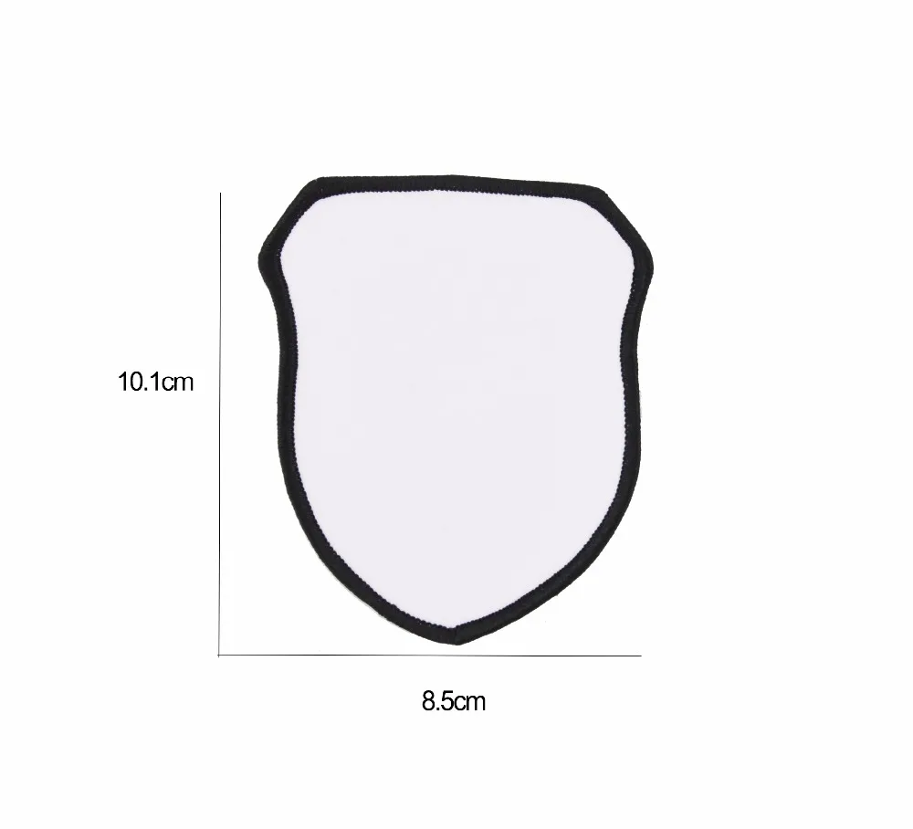 50pcs Sublimation heat transfer for trendy elements simple and personalized in high quality signature style Fabric Badge Shield
50pcs Sublimation heat transfer for trendy elements simple and personalized in high quality signature style Fabric Badge Shield