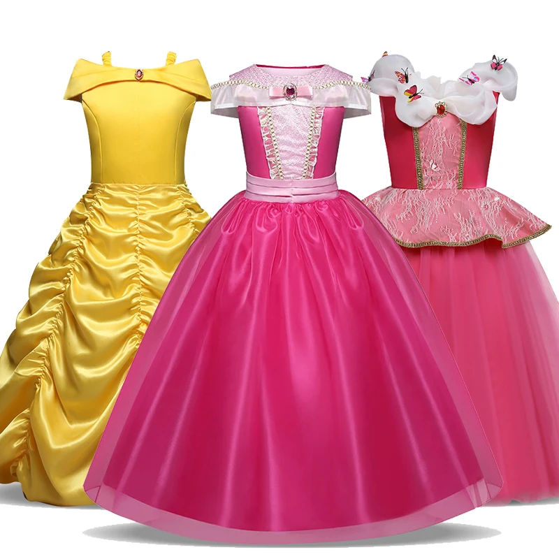 Sleeping Beauty Bella Fancy Children Princess Dress For Halloween Cosplay Costume Dress For Shoulder Ankle Length Girls Clothes
Sleeping Beauty Bella Fancy Children Princess Dress For Halloween Cosplay Costume Dress For Shoulder Ankle Length Girls Clothes