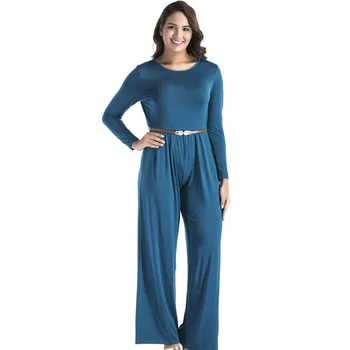 Plus Size 3XL Work Elegant Wide Leg Jumpsuit Office Ladies Long Sleeve 2019 Spring Autumn Women Tunic Belted Leotard Overalls
Plus Size 3XL Work Elegant Wide Leg Jumpsuit Office Ladies Long Sleeve 2019 Spring Autumn Women Tunic Belted Leotard Overalls