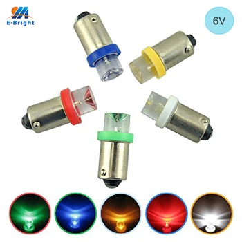 YM E-Bright 6V 6.3V DC 50PCS BA9S T4W T11 LED Light Bulb Concave Lens Car Styling White Blue Red Amber Green RGB Auto LED Bulbs
YM E-Bright 6V 6.3V DC 50PCS BA9S T4W T11 LED Light Bulb Concave Lens Car Styling White Blue Red Amber Green RGB Auto LED Bulbs