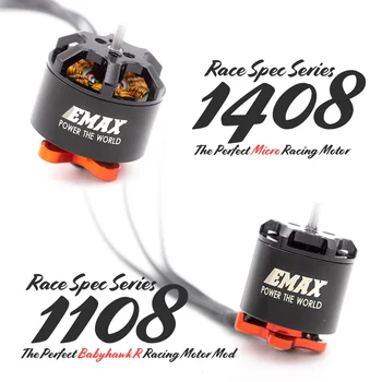EMAX RS1108 4500KV 5200KV 6000KV 2-3S Brushless Motor for Micro FPV Racing RC Drone
EMAX RS1108 4500KV 5200KV 6000KV 2-3S Brushless Motor for Micro FPV Racing RC Drone