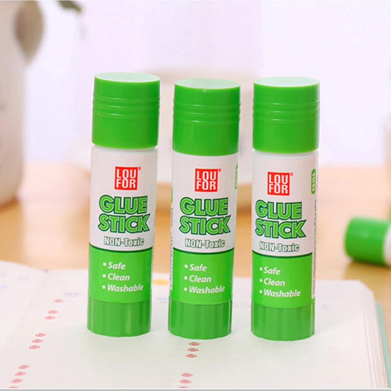 Plastic Glue Stick Adhesive High Viscosity Solid Glue For Home Art Paper Card Photo School Supplies