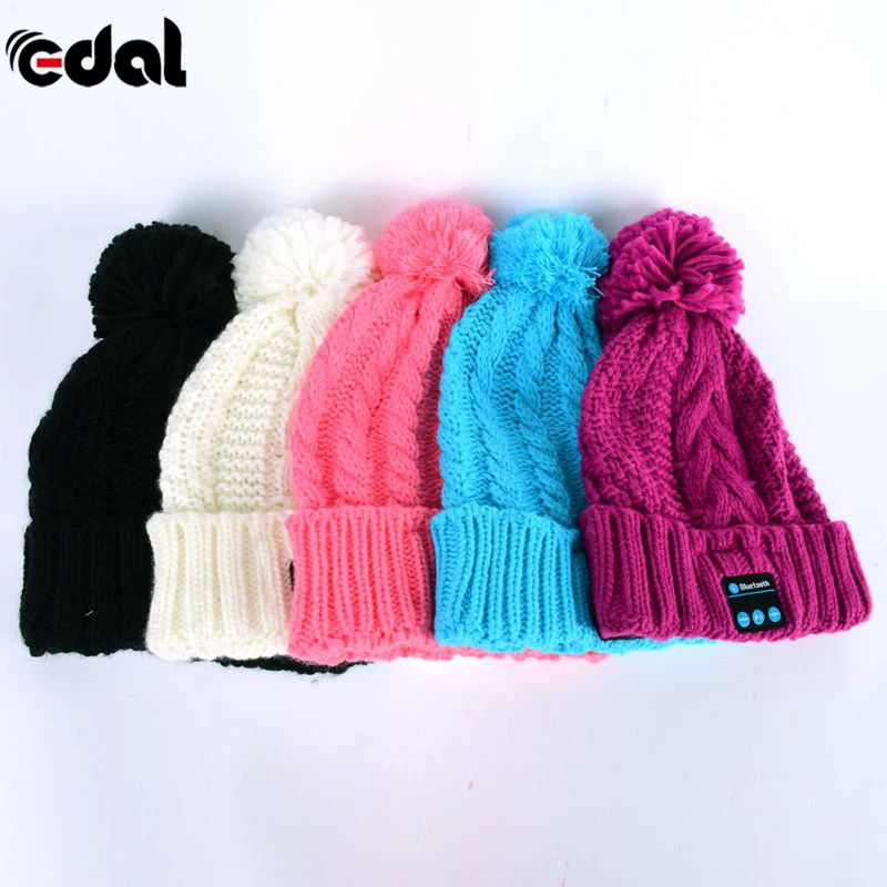 EDAL Women Warm Beanie Hat Wireless Bluetooth Smart Cap Headphone Headset Speaker
EDAL Women Warm Beanie Hat Wireless Bluetooth Smart Cap Headphone Headset Speaker
