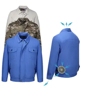 Mounchain Outdoor hiking Clothes Cooling Conditioned Fan Work Jacket for High Temperature Fishing Hunting
Mounchain Outdoor hiking Clothes Cooling Conditioned Fan Work Jacket for High Temperature Fishing Hunting