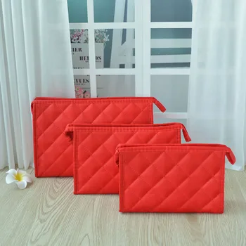100PCS / LOT Women Cosmetic Bag Functional Diamond Lattice Travel Makeup Case Zipper Make Up Bags Organizer Storage Pouch
100PCS / LOT Women Cosmetic Bag Functional Diamond Lattice Travel Makeup Case Zipper Make Up Bags Organizer Storage Pouch