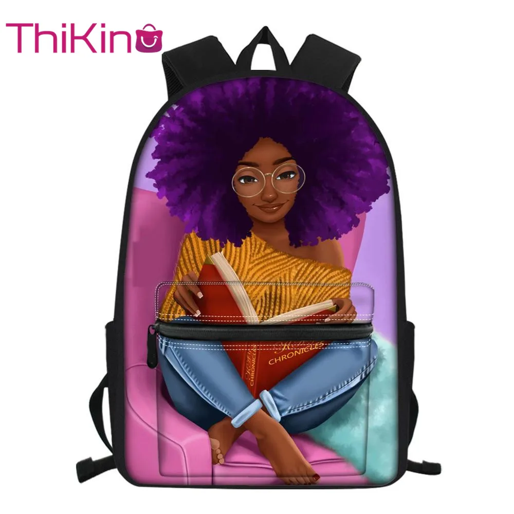 Thikin POP and Rock African Girls School Bag Backpack for Girls Big Capacity School Supplies Package Shoulder Bag Women Mochila
Thikin POP and Rock African Girls School Bag Backpack for Girls Big Capacity School Supplies Package Shoulder Bag Women Mochila