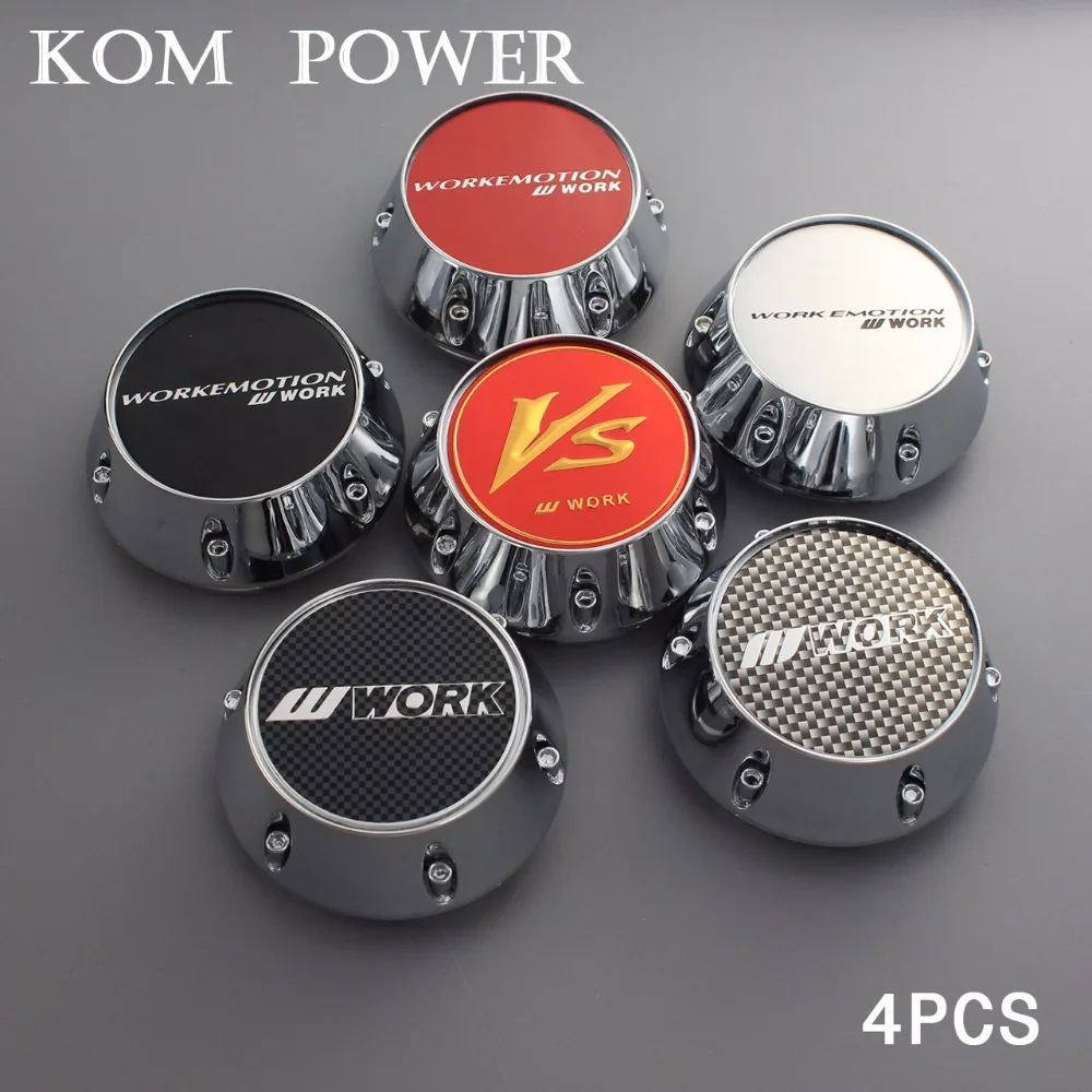 KOM 4pcs 68/62mm clip wheel caps for rims car racing work tapa center wheel hubcaps abs & chrome work vs logo emblem sticker
KOM 4pcs 68/62mm clip wheel caps for rims car racing work tapa center wheel hubcaps abs & chrome work vs logo emblem sticker