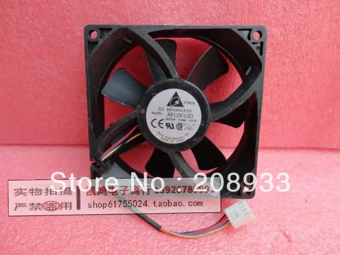 For 12V 0.46A 9225 9cm Delta Delta AFC0912D, 4-wire chassis dual ball bearing +cooling fan
For 12V 0.46A 9225 9cm Delta Delta AFC0912D, 4-wire chassis dual ball bearing +cooling fan