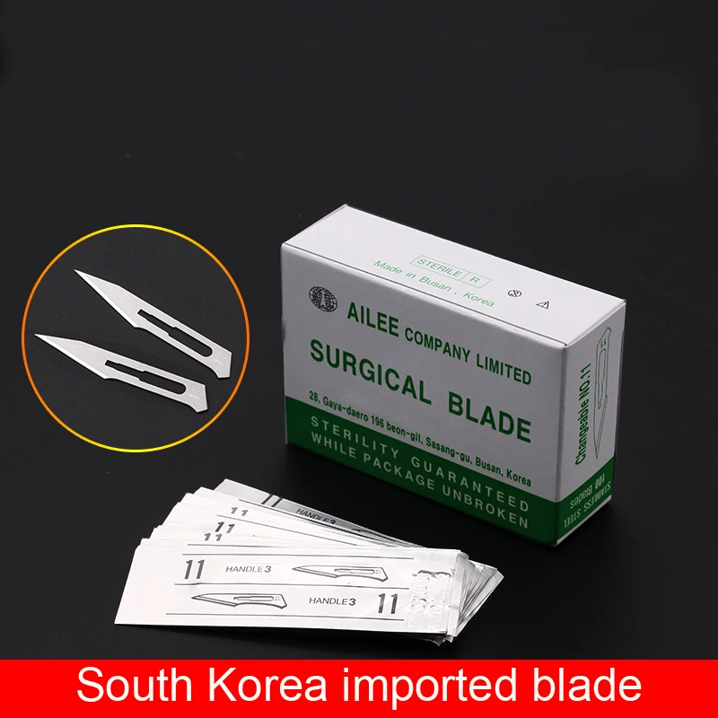 Health & Beauty Makeup tools/accessories Eyelid Tools 10 No. 11 No. 15 Plastic Surgery Blade Aseptic 100 Tablets
Health & Beauty Makeup tools/accessories Eyelid Tools 10 No. 11 No. 15 Plastic Surgery Blade Aseptic 100 Tablets