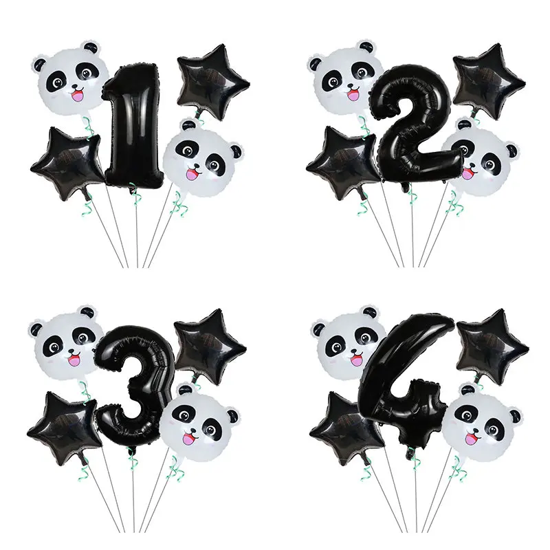 5pcs China Panda Foil Balloons and 30inch Black Number Children's Inflatable Toys Birthday Party Decor Kids Giant Panda Globos
5pcs China Panda Foil Balloons and 30inch Black Number Children's Inflatable Toys Birthday Party Decor Kids Giant Panda Globos