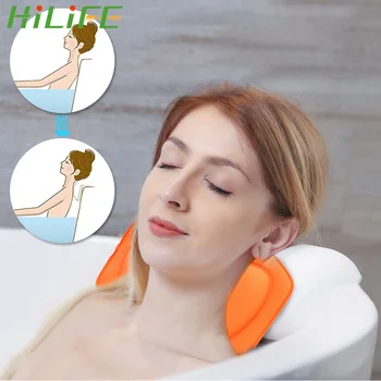 HILIFE Bath Accessories Neck Bathtub Cushion With Suction Cup PVC SPA Bath Pillow Bathroom Supplies Soft Headrest 21*31cm
HILIFE Bath Accessories Neck Bathtub Cushion With Suction Cup PVC SPA Bath Pillow Bathroom Supplies Soft Headrest 21*31cm
