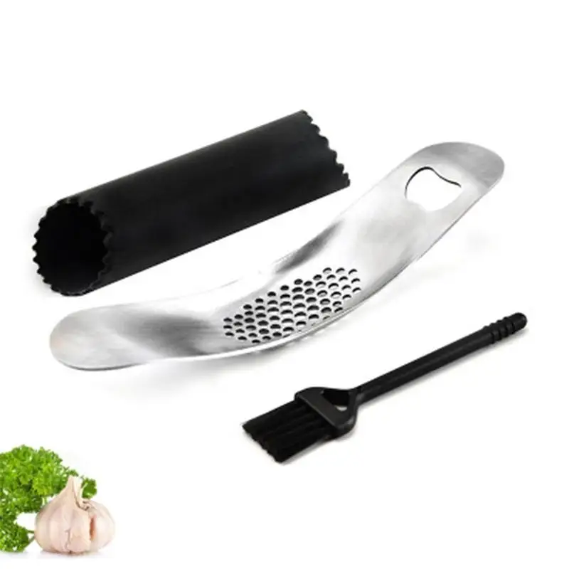 Stainless Steel Garlic Press Crusher Mincer Chopper Vegetable Cutter Kitchen Accessories
Stainless Steel Garlic Press Crusher Mincer Chopper Vegetable Cutter Kitchen Accessories