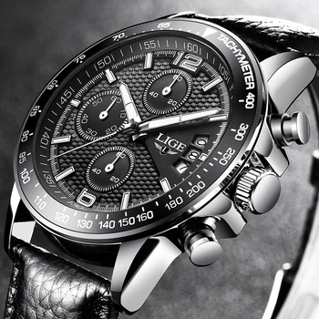 2018 LIGE Brand Luxury Famous Men Watches Business Leather Watch Male Clock Fashion Leisure Dress Quartz Watch Relogio Masculino
2018 LIGE Brand Luxury Famous Men Watches Business Leather Watch Male Clock Fashion Leisure Dress Quartz Watch Relogio Masculino