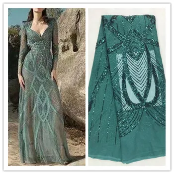 fashionable tulle embroidery french net lace fabric CiCi-12.2306 with beads for party dress
fashionable tulle embroidery french net lace fabric CiCi-12.2306 with beads for party dress