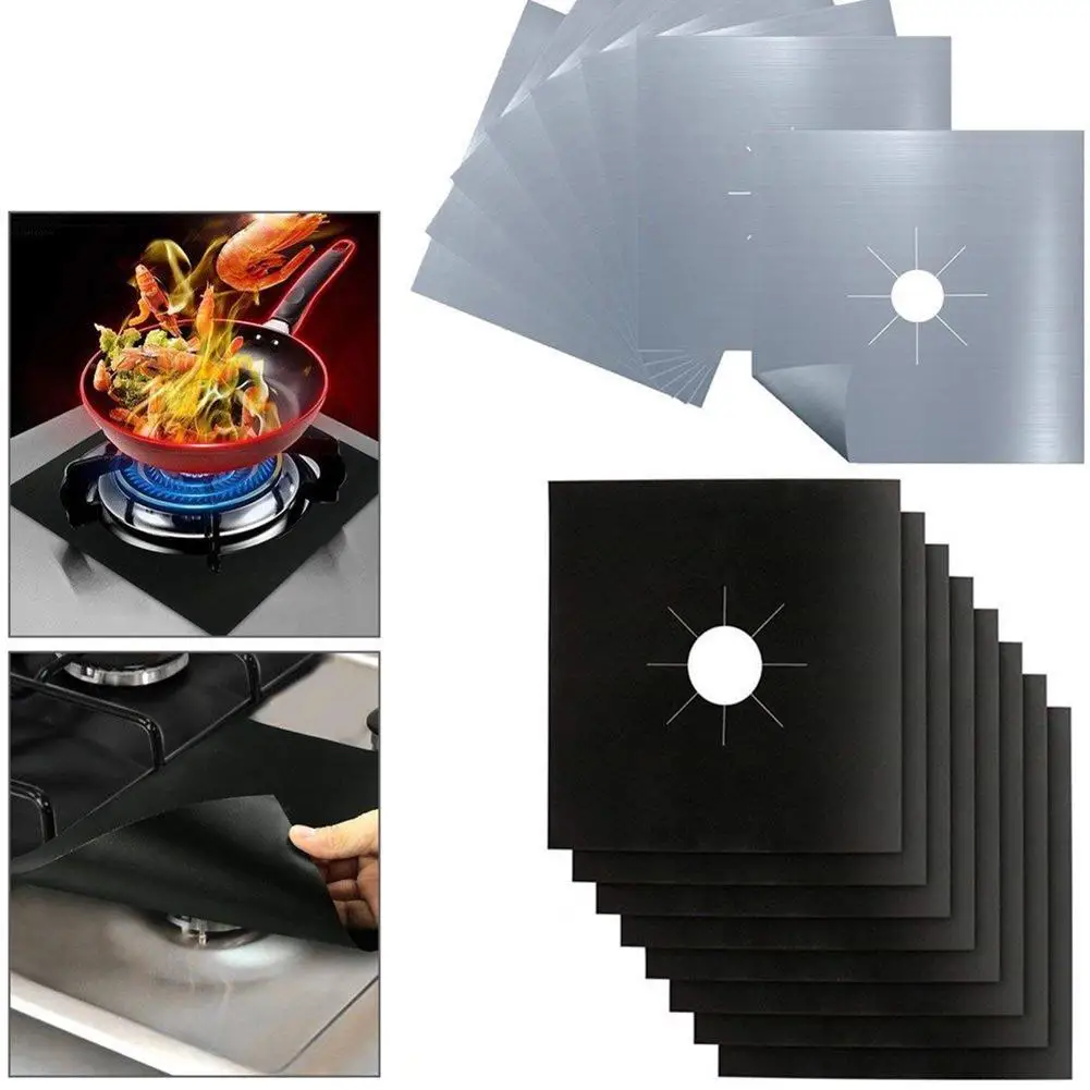8Pcs Reusable Non-Stick Kitchen Stove Top Burner Protection Cleaning Pad Cover Useful
8Pcs Reusable Non-Stick Kitchen Stove Top Burner Protection Cleaning Pad Cover Useful