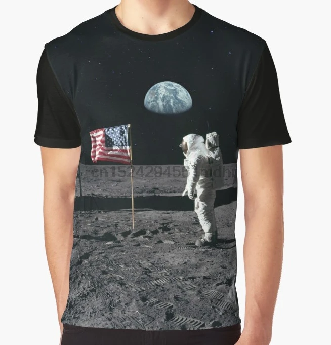 All Over Print T-Shirt Men Funy tshirt Apollo 11 Moon & the Earth Short Sleeve O-Neck Graphic Tops Tee women t shirt
All Over Print T-Shirt Men Funy tshirt Apollo 11 Moon & the Earth Short Sleeve O-Neck Graphic Tops Tee women t shirt