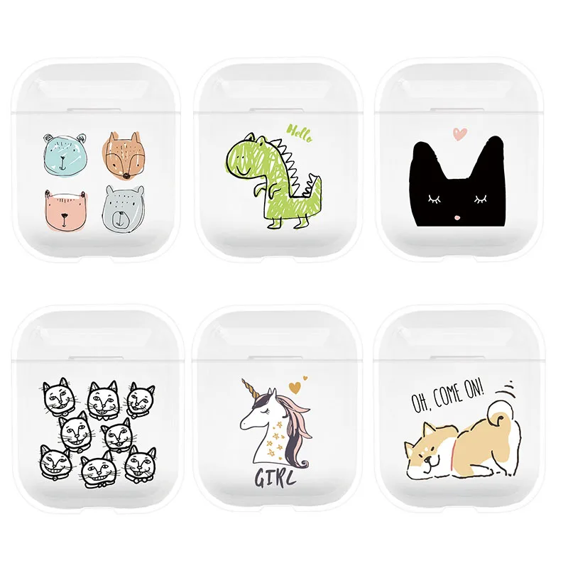 Cute Cartoon Shiba Inu Earphone Case for Apple Airpods Transparent Hard PC Bluetooth Wireless Earphone Cover For Airpods 2 Capa
Cute Cartoon Shiba Inu Earphone Case for Apple Airpods Transparent Hard PC Bluetooth Wireless Earphone Cover For Airpods 2 Capa