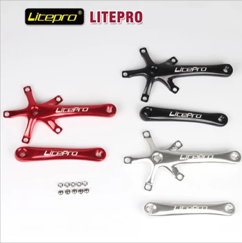 Litepro Crankset Chainring 130 BCD Folding Bike Single Speed BMX Chainwheel AL7075 170mm Crank 130bcd tooth 45T 47T 53T 56T 58T
Litepro Crankset Chainring 130 BCD Folding Bike Single Speed BMX Chainwheel AL7075 170mm Crank 130bcd tooth 45T 47T 53T 56T 58T