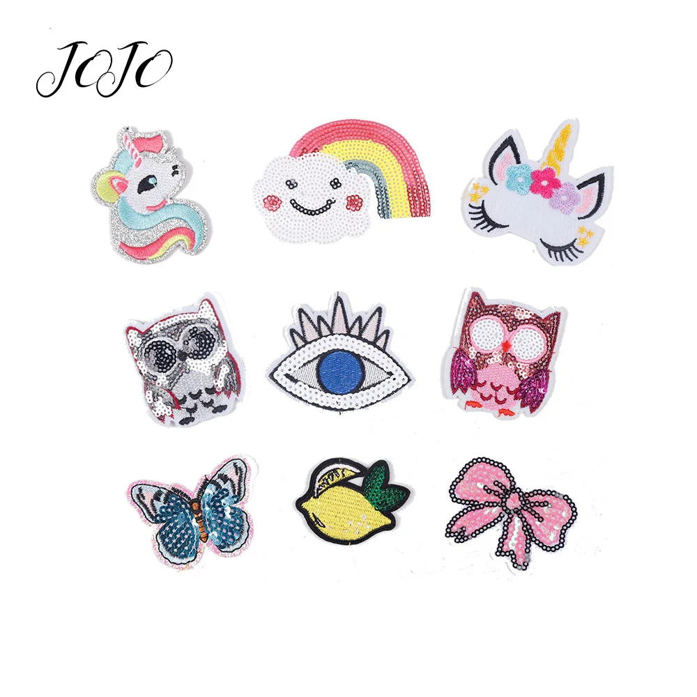 JOJO BOWS Sparkly Sequin Patch Unicorn Bow Rainbow Eye Owl Accessory For Needlework DIY Hair Bow Craft Supplies Wedding Decor
JOJO BOWS Sparkly Sequin Patch Unicorn Bow Rainbow Eye Owl Accessory For Needlework DIY Hair Bow Craft Supplies Wedding Decor