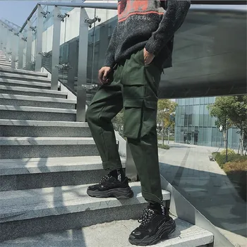 Spring and Autumn New Overalls Fashion Casual Pants Comfortable Sweatpants Super Handsome Overalls Good Quality
Spring and Autumn New Overalls Fashion Casual Pants Comfortable Sweatpants Super Handsome Overalls Good Quality