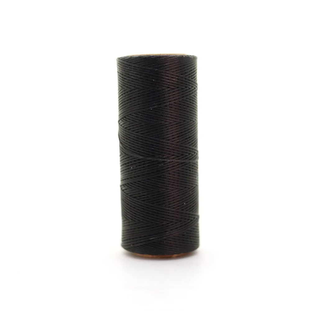 waxed thread 0.8mm dark grey 1