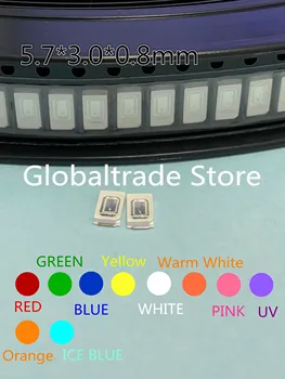 SMD 5730 5630 LED Diode Kit 10Values Red/Green/Blue/White/Yellow /Warm White/Orange/Pink/ Ice Blue/purple uv GOLD LED kit 200pcs
SMD 5730 5630 LED Diode Kit 10Values Red/Green/Blue/White/Yellow /Warm White/Orange/Pink/ Ice Blue/purple uv GOLD LED kit 200pcs
