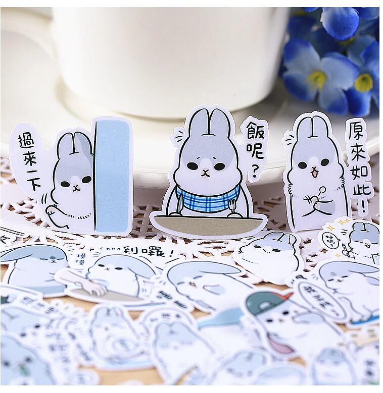 38pcs Creative Cute Self-made Cute rabbit sticker / scrapbooking stickers /decorative sticker /DIY craft photo albums kawaii
38pcs Creative Cute Self-made Cute rabbit sticker / scrapbooking stickers /decorative sticker /DIY craft photo albums kawaii