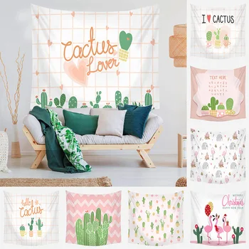 Hongbo 2 Size Wall Hanging Cactus Tapestry Green Succulents Flamingo Art Carpet Blanket Yoga Mat Decorative Tapestry for Home
Hongbo 2 Size Wall Hanging Cactus Tapestry Green Succulents Flamingo Art Carpet Blanket Yoga Mat Decorative Tapestry for Home