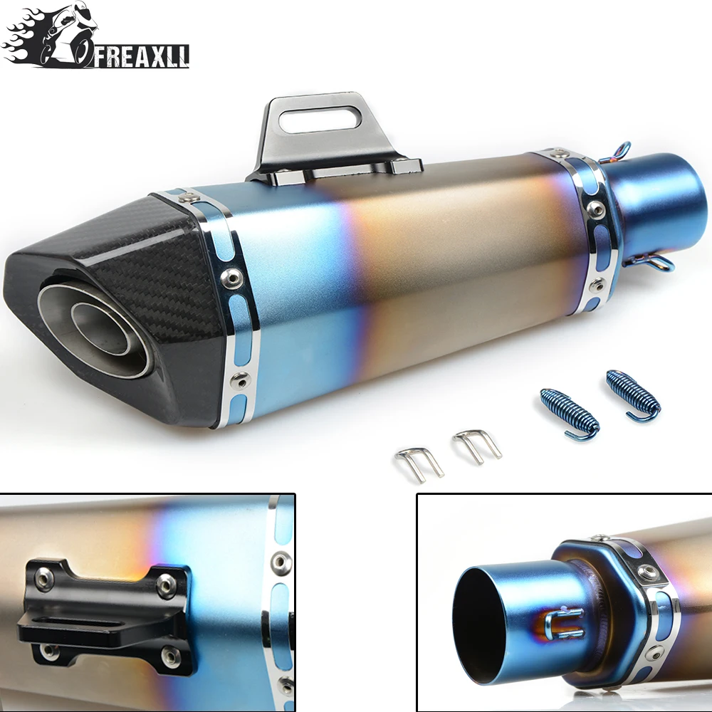 36-51MM Universal Motorcycle Exhaust Pipe muffler Dirt Bike With DB Killer For Suzuki Bandit 600YAMAHA YBR 125 Honda VFR 800 KTM
36-51MM Universal Motorcycle Exhaust Pipe muffler Dirt Bike With DB Killer For Suzuki Bandit 600YAMAHA YBR 125 Honda VFR 800 KTM