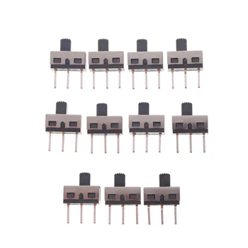 New 10Pcs SS12D10 toggle switch 3Pins straight feet 1P2T handle high 5mm spacing of 4.7mm 3A 250V SS12D10G5
New 10Pcs SS12D10 toggle switch 3Pins straight feet 1P2T handle high 5mm spacing of 4.7mm 3A 250V SS12D10G5