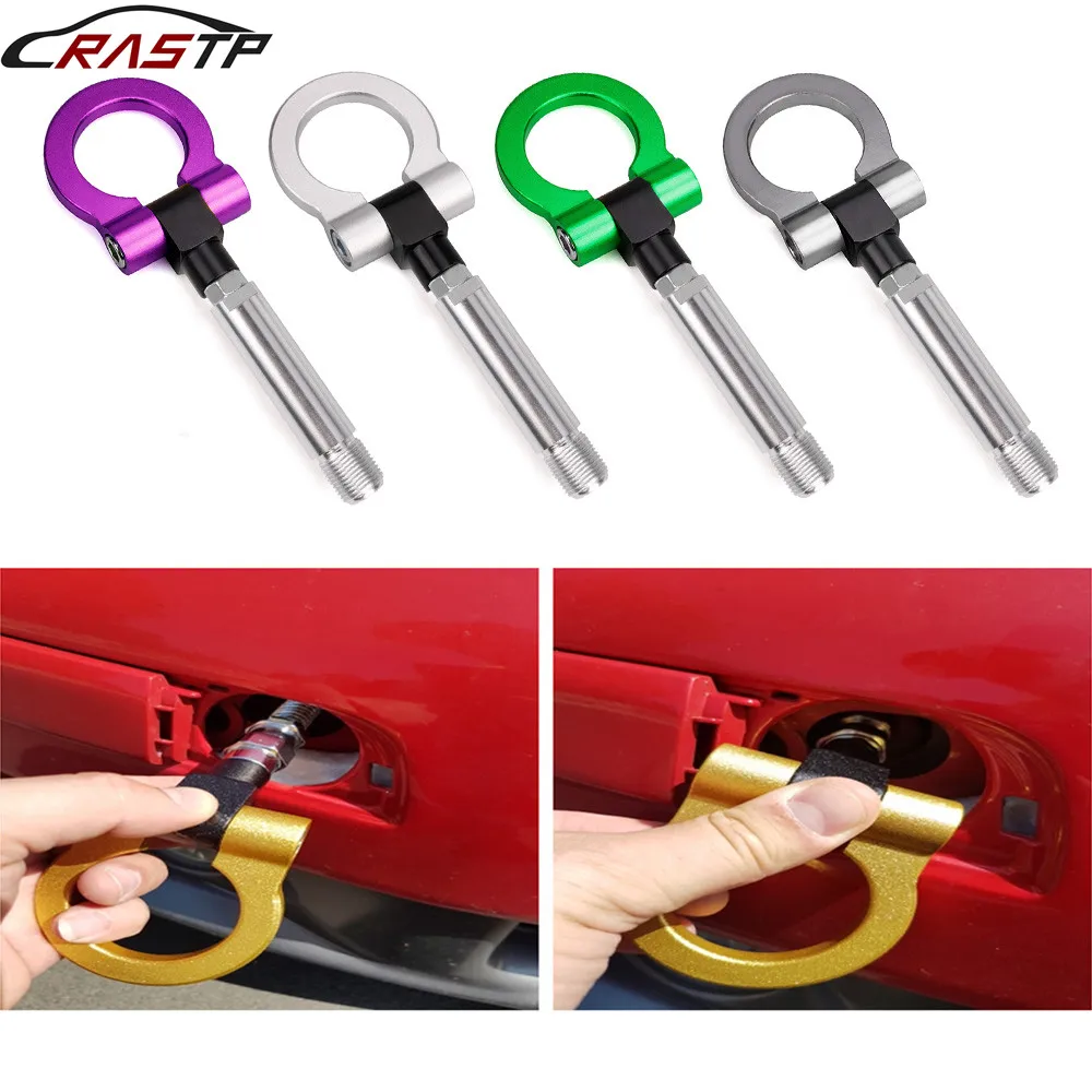 RASTP-Universal Aluminum Car Tow Hook Screw-on Racing Tow Hook Automobile For Toyota/Scion Lexus/Yaris Old RS-TH008-6
RASTP-Universal Aluminum Car Tow Hook Screw-on Racing Tow Hook Automobile For Toyota/Scion Lexus/Yaris Old RS-TH008-6