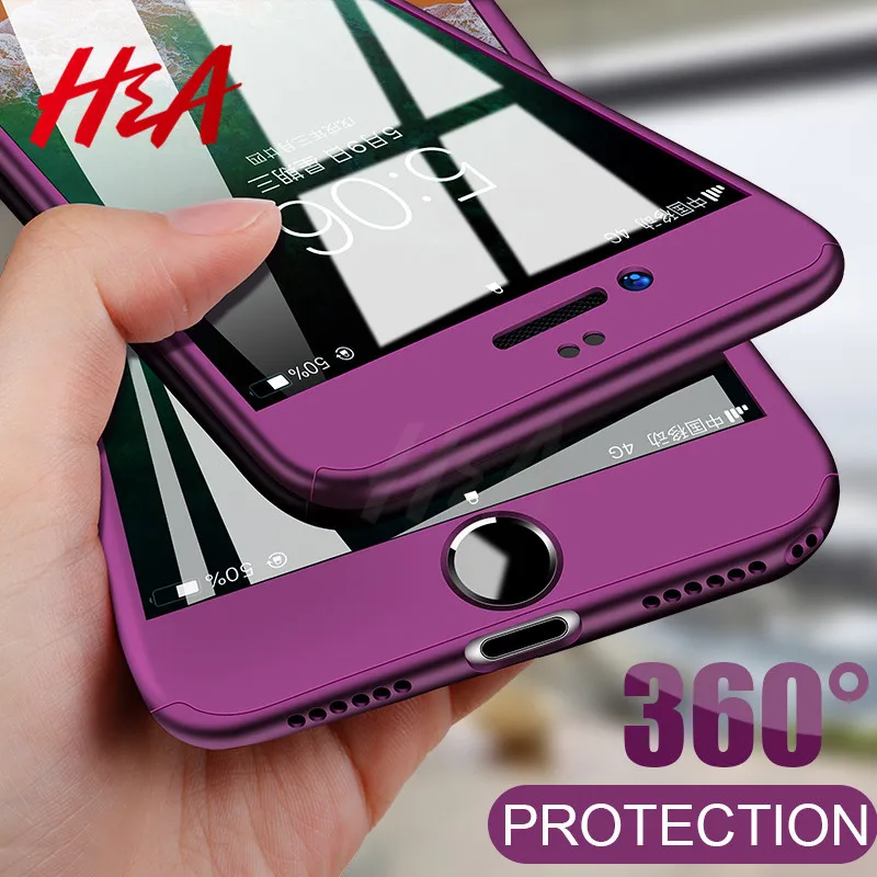 H&A Luxury 360 Full Protection Case For iPhone 8 7 6 6s Plus Phone Case For iPhone 6 6s 7 8 Case For iPhone 5 5s SE Cover Coque
H&A Luxury 360 Full Protection Case For iPhone 8 7 6 6s Plus Phone Case For iPhone 6 6s 7 8 Case For iPhone 5 5s SE Cover Coque
