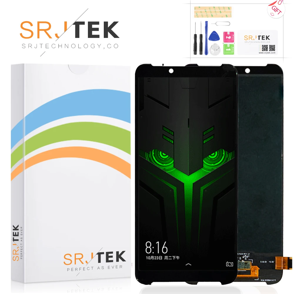 Original Tested New For 6.01" Xiaomi BlackShark Helo Black Shark2 LCD Display Screen+Touch Panel Digitizer 2160*1080 Display
Original Tested New For 6.01" Xiaomi BlackShark Helo Black Shark2 LCD Display Screen+Touch Panel Digitizer 2160*1080 Display