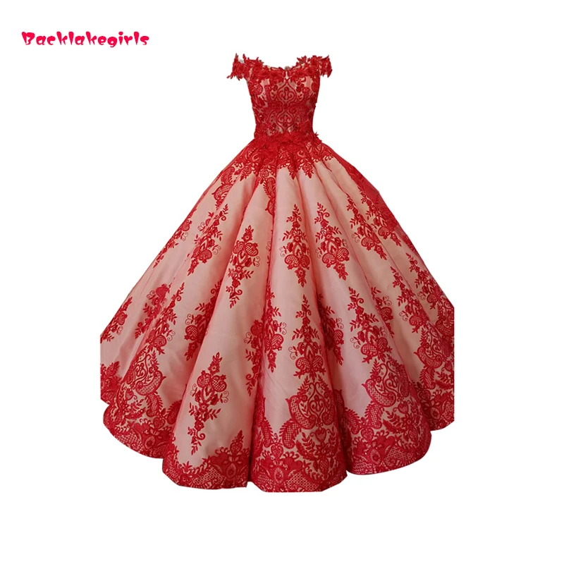 Backlakegirls Vintage Ball Gowns Wedding Dress Red Classic Off Shoulder Appliquevintage Lace Flowers 2018 Hot Salebridal Gowns
Backlakegirls Vintage Ball Gowns Wedding Dress Red Classic Off Shoulder Appliquevintage Lace Flowers 2018 Hot Salebridal Gowns