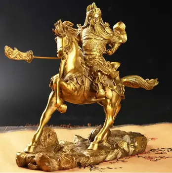 Copper Satue Copper statue of Guan Yu, ornaments, Guan Gong, the God of wealth, statues, Buddha figurine, 2 size optional
Copper Satue Copper statue of Guan Yu, ornaments, Guan Gong, the God of wealth, statues, Buddha figurine, 2 size optional