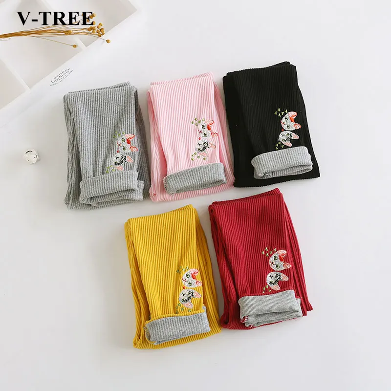 V-TREE Girls Leggings Spring Autumn Candy Colors Striped Skinny Pants For 2-8T Girl Trousers Children's Clothing Kids Clothes
V-TREE Girls Leggings Spring Autumn Candy Colors Striped Skinny Pants For 2-8T Girl Trousers Children's Clothing Kids Clothes