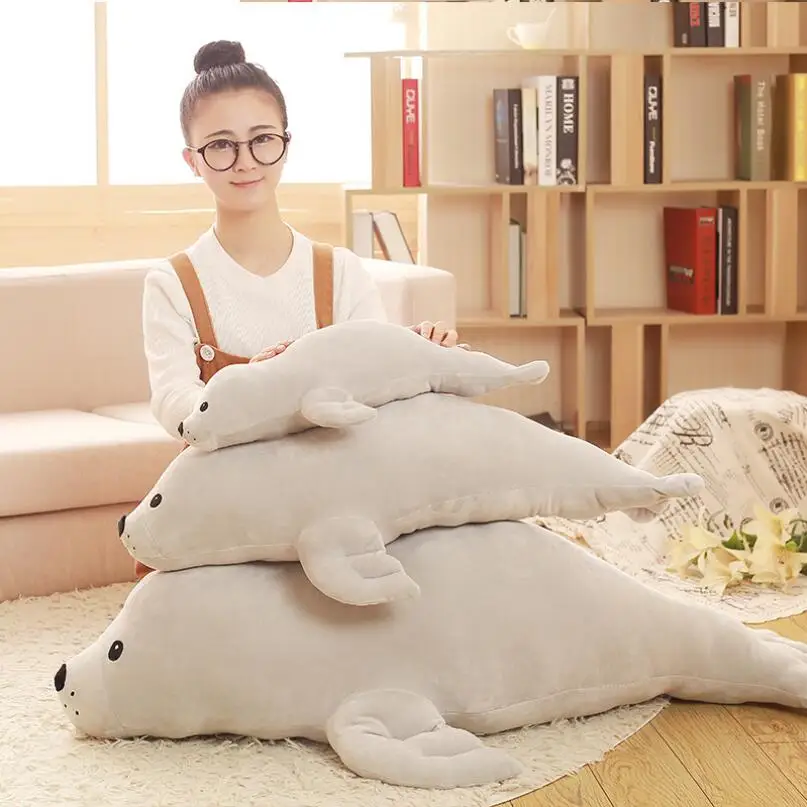Big Size Seal Doll Stuffed Animal Creative Pillow Sea Lions Plush Toy Children Birthday Gift
Big Size Seal Doll Stuffed Animal Creative Pillow Sea Lions Plush Toy Children Birthday Gift