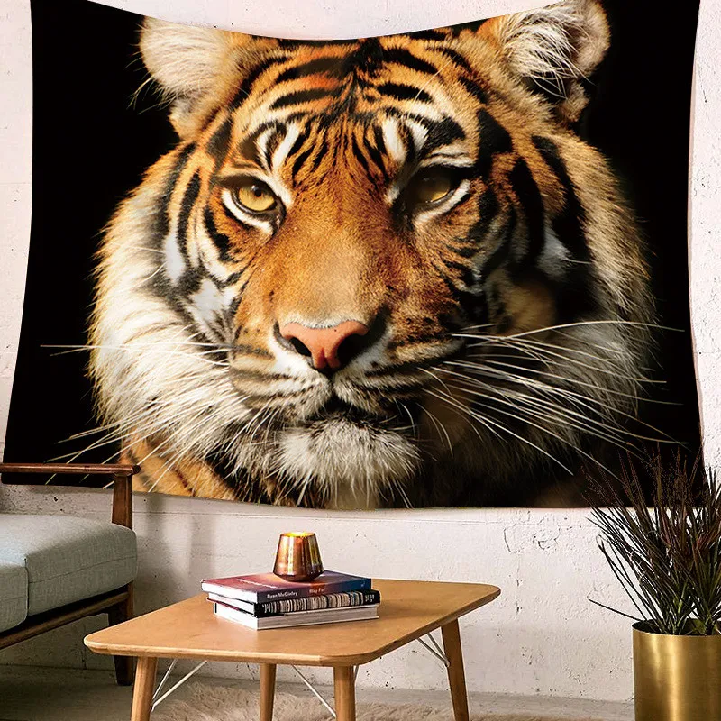 Wall Hanging Tiger Printed Large Tapestry Home Decor Bed Sheets Women Beach Cover Up Swimwear Blankets Table Cloth Yoga Mats
Wall Hanging Tiger Printed Large Tapestry Home Decor Bed Sheets Women Beach Cover Up Swimwear Blankets Table Cloth Yoga Mats