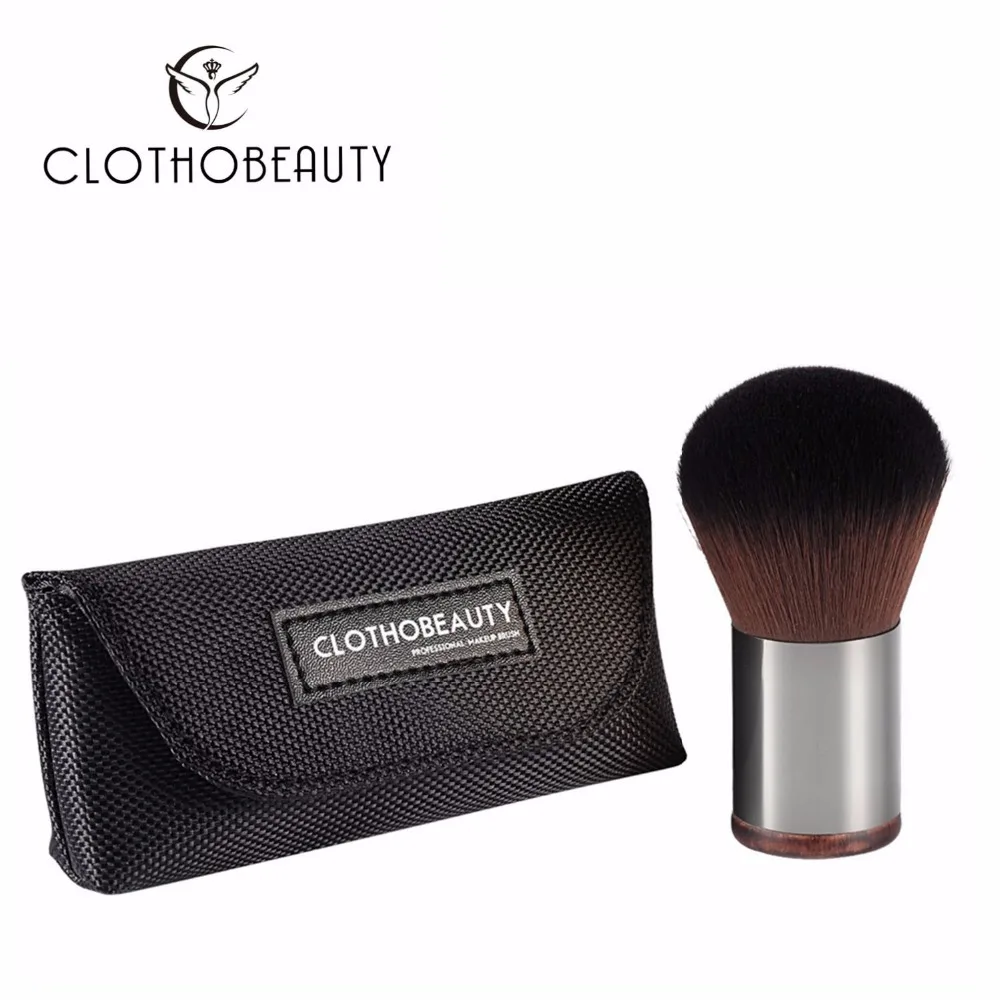 CLOTHOBEAUTY Pro Makeup Kabuki Powder Brush, Loose/Compact Powder, Blush Cosmetic Brush, Small Size with Travel Pouch (MUFS) 
CLOTHOBEAUTY Pro Makeup Kabuki Powder Brush, Loose/Compact Powder, Blush Cosmetic Brush, Small Size with Travel Pouch (MUFS)