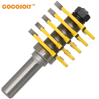 1/2" Shank Adjustable Box & Finger Joint Router Bit Woodwork Cutter Tools
1/2" Shank Adjustable Box & Finger Joint Router Bit Woodwork Cutter Tools