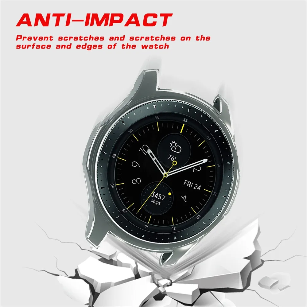 High Quality TPU Protection Ultra-thin Soft TPU Protection Silicone Case Cover For Samsung Galaxy Watch 42mm Smart Watch L0321
High Quality TPU Protection Ultra-thin Soft TPU Protection Silicone Case Cover For Samsung Galaxy Watch 42mm Smart Watch L0321