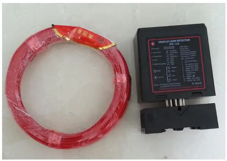 Parking lot management Black dual way loop detector vehicle sensor PD132 with 1.0mm*50m Teflon high temperature wire
Parking lot management Black dual way loop detector vehicle sensor PD132 with 1.0mm*50m Teflon high temperature wire