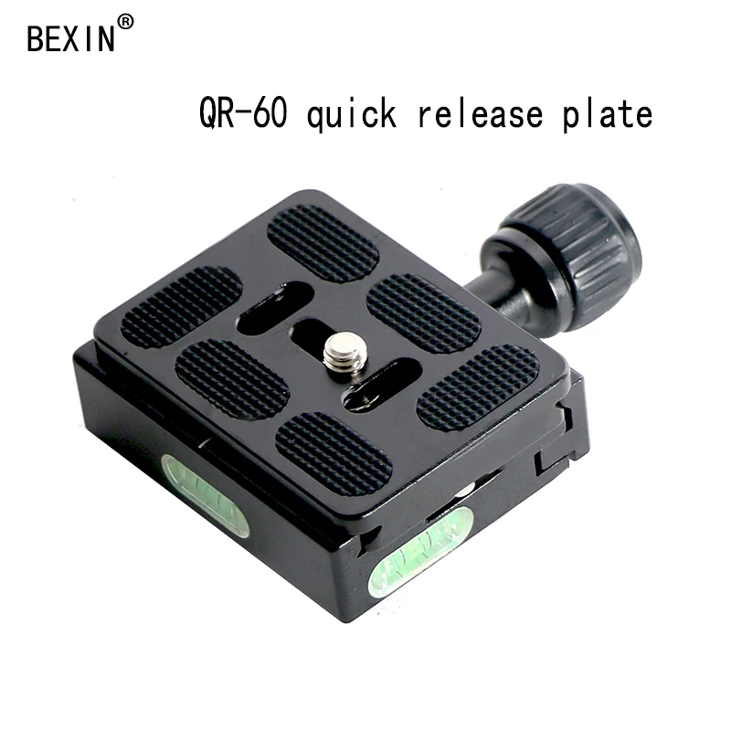 High Quality 60mm clamping clamp+ QR60 tripod quick release Plate For Compatible Arca Swiss Tripod Ball Head
High Quality 60mm clamping clamp+ QR60 tripod quick release Plate For Compatible Arca Swiss Tripod Ball Head