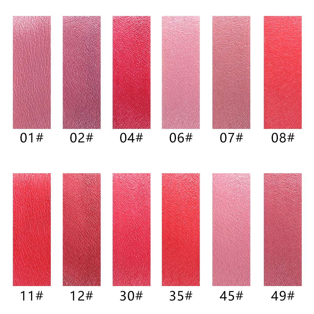 MISS ROSE 12 Colors Matte Pink Natural Makeup Long Lasting Lipstick Waterproof Lips Make up Cosmetic Not Fade Lip Balm TSLM2